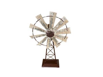 Veiling - set decoratieve windmolens, Nieuw