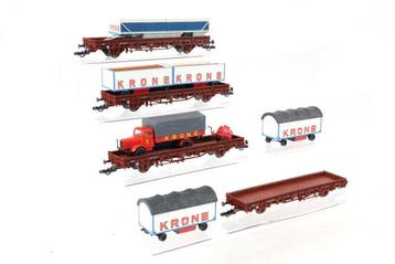 Roco H0 - 44016 - Modeltrein goederenwagonset (1) -, Nieuw