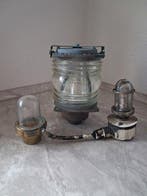 Lantaarn - Messing - Oude scheepslamp
