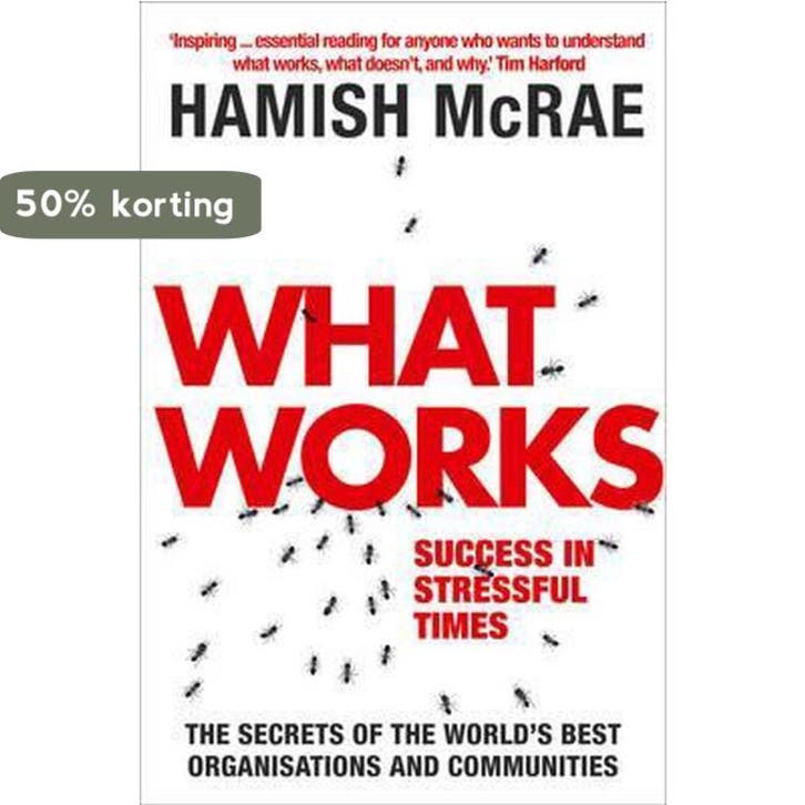 What Works 9780007203789 Hamish Mcrae, Boeken, Taal | Engels, Gelezen, Verzenden