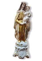 Vieux Bruxelles - Beeld - Madonna met Kind - 27 cm - Antiek