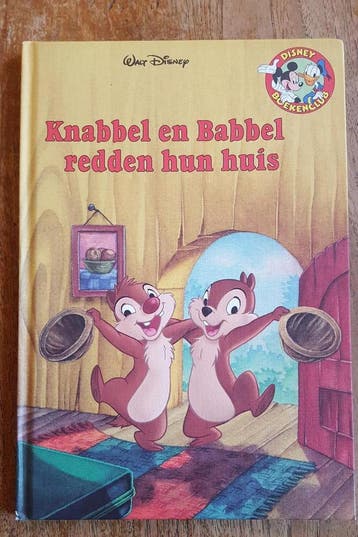 Knabbel en Babbel redden hun huis / Disney Boekenclub -, Verzenden, Gelezen, Disney