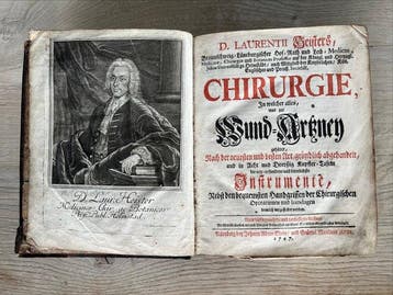 Lorenz Heister - D. Laurentii Heisters CHIRURGIE, in welcher, Antiek en Kunst