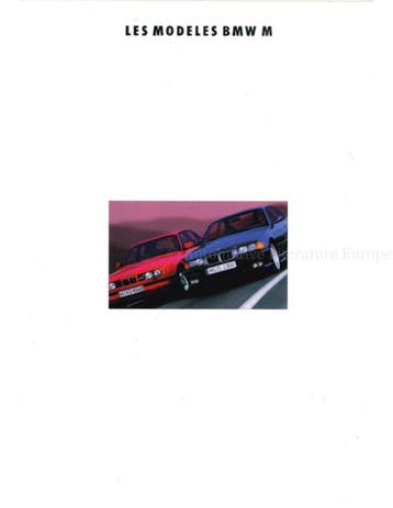 1993 BMW M SERIE PROGRAMMA BROCHURE FRANS, Boeken, Nieuw, BMW, Author
