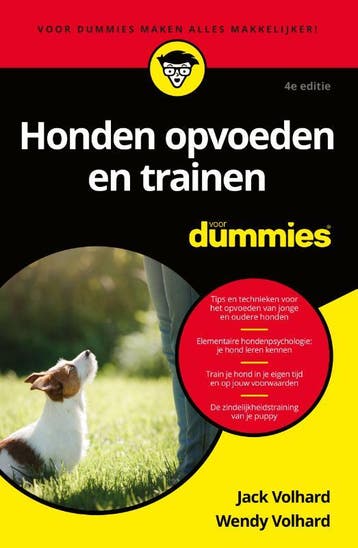 Honden Opvoeden En Trainen Voor Dummies | Nieuw, Ophalen of Verzenden, Nieuw, Jack Volhard; Wendy Volhard