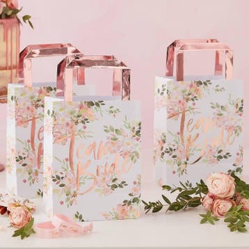 Tasjes Team Bride Floral (5st), Kleding | Dames, Carnavalskleding en Feestkleding, Ophalen of Verzenden, Nieuw