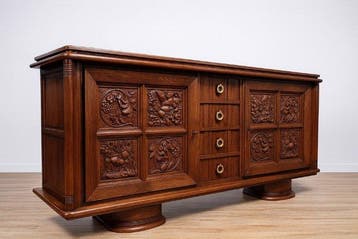 Daprés Charles Dudouyt - Buffetkast - Hout - Art Deco
