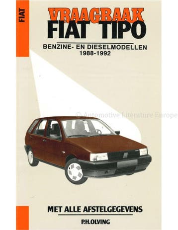1988-1992, FIAT TIPO, 1.4 | 1.6 | 1.7D | 1.9D | 1.9TD,, Nieuw, Author
