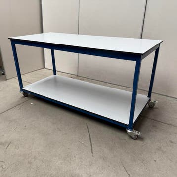 Zeer degelijke verrijdbare werkbank / werktafel - 180x80 cm, Doe-het-zelf en Verbouw, Ophalen of Verzenden, Nieuw