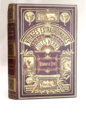 Jules Verne - Kéraban-le-Têtu [Très rare E.O Prune] - 1883