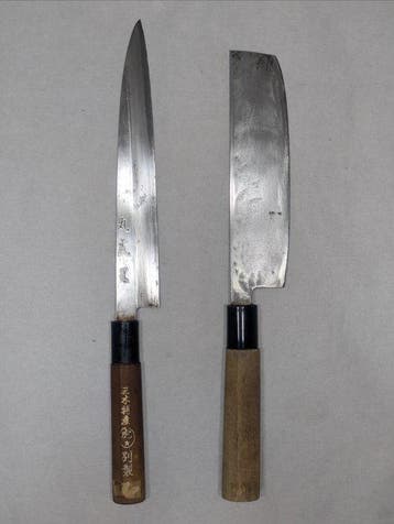 Keukenmes - Staal, Hout - Japan - Traditionele Japanse