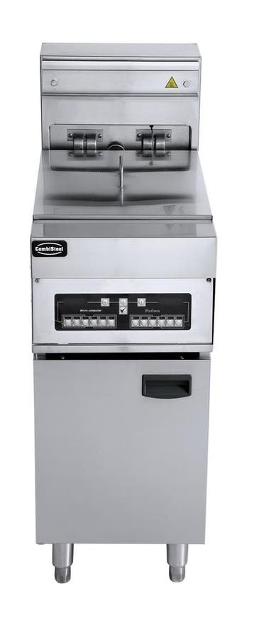 Combisteel Horeca Friteuse | 2x 12.5L | 400v | Aftapkranen |, Zakelijke goederen, Ophalen of Verzenden, Nieuw in verpakking