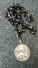 Antiek Rozenkrans - .925 zilver - 1850-1900, Antiek en Kunst, Antiek | Boeken en Bijbels