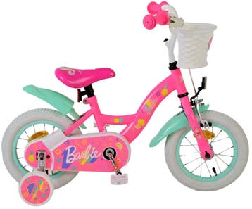 Barbie Kinderfiets - Meisjes - 12 inch - Roze, Overige merken, Zijwieltjes, Nieuw, Ophalen of Verzenden