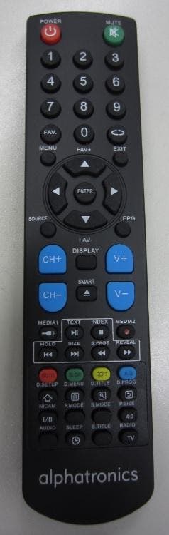 Afstandsbediening Alphatronics SL-22DSB-H, Ophalen of Verzenden, Nieuw, Origineel