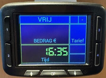 Digitax F4-plus taximeter met printer  CDT set, Ophalen, Nieuw