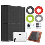 Zonnepanelen pakket voor schuindak - 4.2 kW - 6x 700, Ophalen of Verzenden, Nieuw
