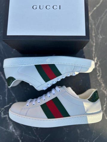 Gucci - ACE Classic - Sneakers - Maat: EU 40 - Nieuw met, Kleding | Heren, Schoenen, Nieuw