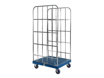 Rolcontainer - voor de Retail - 2 zijwanden, verzinkt -, Ophalen of Verzenden, Nieuw