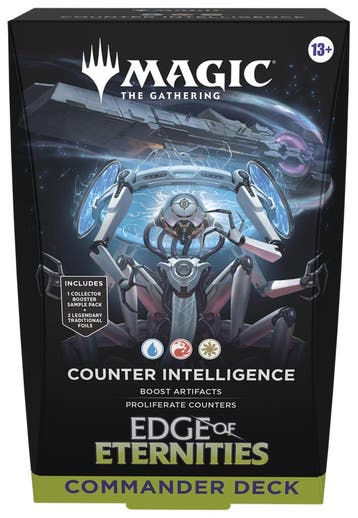 Magic: The Gathering - Edge of Eternities Counter Intelligen, Hobby en Vrije tijd, Ophalen of Verzenden, Nieuw