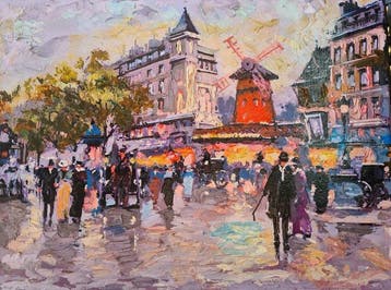Valeria Gottardo (XXI) - Moulin Rouge, Antiek en Kunst