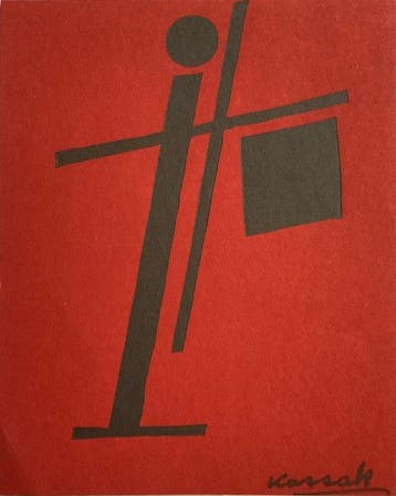Lajos Kassák (1887-1967) - Composition / Kompózició