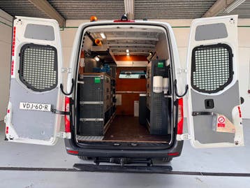 Zakelijke Lease |  Mercedes-Benz Sprinter Automaat Servicewa, Automaat, Stof, Gebruikt, Euro 6