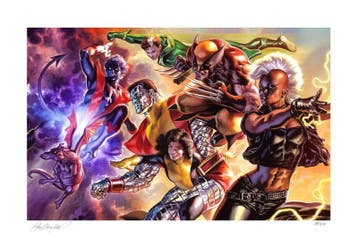 Marvel X-Men Art Print The X-Men by Felipe Massafera 46 x..., Ophalen of Verzenden, Nieuw