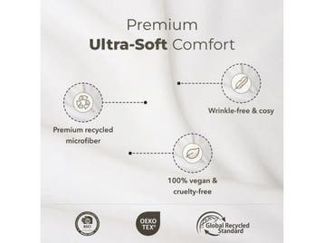 Sjumo Dekbedovertrek - Silky Smooth - 100% Gerecycled, Verzenden, Nieuw