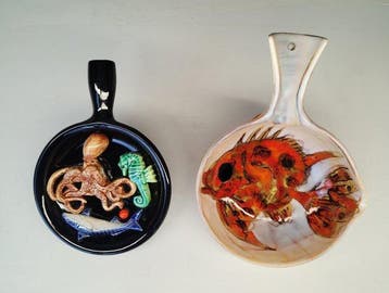 Vallauris - Monique Brunner - Cassolette (2) - Keramiek - 2