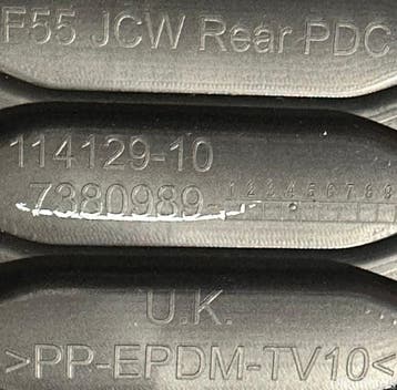 Mini F55 JCW Diffuser 7380989, Ophalen, Gebruikt, Mini, Achter