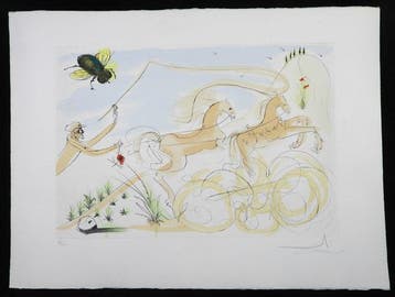 Salvador Dali (1904-1989) - Le Coche De La Mouche