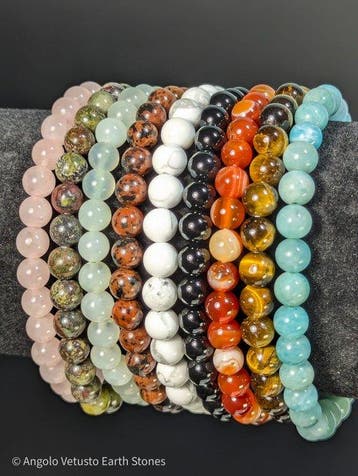 Natuurlijke hoogwaardige edelsteenarmbandencollectie – Set