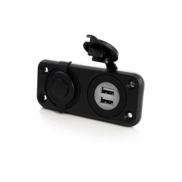 Inbouw USB en Aanstekerplug met cover, Ophalen of Verzenden, Nieuw