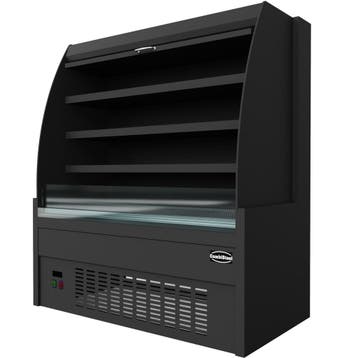 Combisteel Wandkoeling | Zwart | +2°C/+8°C | Geforceerd | 4, Witgoed en Apparatuur, Koelkasten en IJskasten, Ophalen of Verzenden