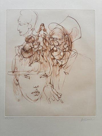 Hans Bellmer (1902–1975) - Alice and the Hatter