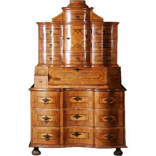 18e eeuwse  tabernakelkast barok orgel gebogen in noten met, Antiek en Kunst, Antiek | Kantoor en Zakelijk, Ophalen of Verzenden