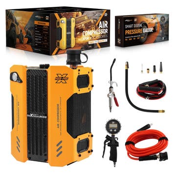 12V luchtcompressor 200L/min voor 4WD truck, bandenpomp kit, Verzenden, Nieuw, Universele onderdelen