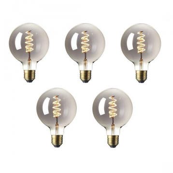 Led lamp E27 | Globe | Calex | 5 stuks, Verzenden, Nieuw