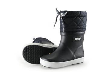 Aigle Regenlaarzen Jongens in maat 24 Zwart, Verzenden, Jongen of Meisje, Aigle, Laarzen