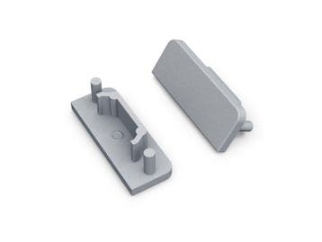 END CAP ZONDER KABELOPENING | SURFACE 14MM | 20 STUKS, Huis en Inrichting, Nieuw