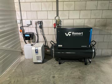 Persluchtinstallaties | Leidingsysteem | Compressor