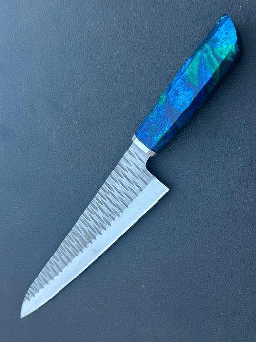 Custom Hand-Forged Premium Chefs Knife - Tafelmes - Staal,, Antiek en Kunst, Antiek | Keukenbenodigdheden