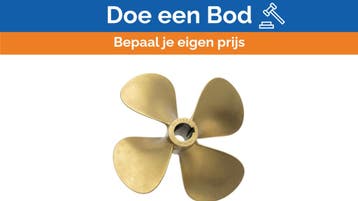 Bieden: Michigan Propellers 4-Blade Brass Propeller GL469 1, Ophalen of Verzenden, Nieuw