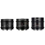 Laowa MFT Cine Prime 3-Lens Bundel (7.5mm / 10mm / 17mm), Ophalen of Verzenden, Nieuw, Groothoek Fisheye-lens