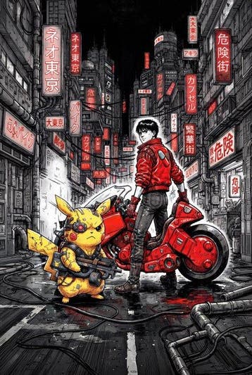 Artxlife - Akira & Pikachu, Neo Tokyo Warzone, Nieuw
