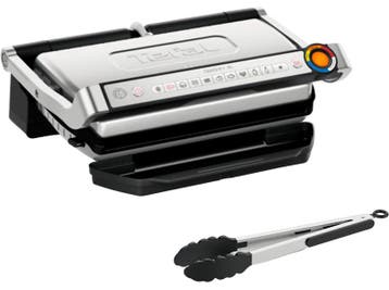 Tefal -   Optigrill+ Xl Contactgrill Zilver, Witgoed en Apparatuur, Verzenden, Nieuw