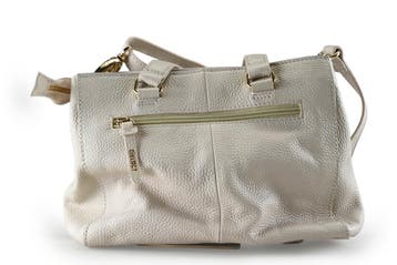 DSTRCT Handtas Beige, Verzenden, Zo goed als nieuw, Beige