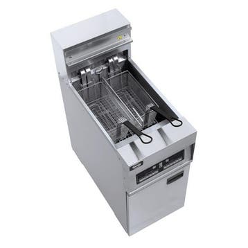 Combisteel Friteuse | 25L | Digitaal | Aftapkraan | 0°C/195°, Ophalen of Verzenden, Nieuw in verpakking