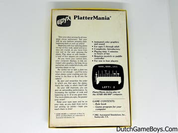 Atari 400/800/1200/ XE - PlatterMania, Spelcomputers en Games, Verzenden, Gebruikt